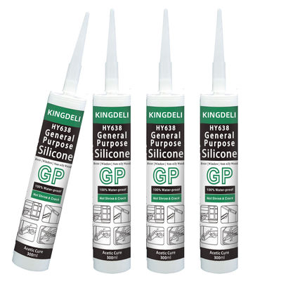 OEM ODM Black Translucent Silicone Sealant For Indoor Decoration Engineering