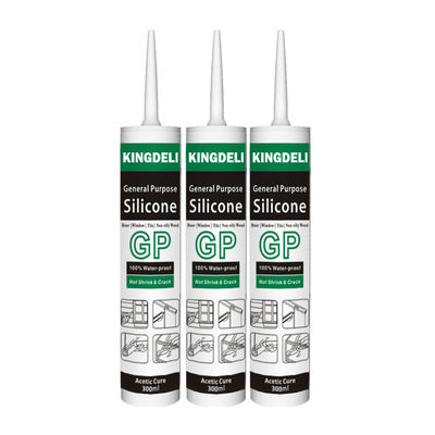 Acid Cure Waterproof Clear Acetic Silicone Sealant For Window