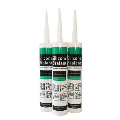 Excellent Adhesion GP White Acetic Silicone Sealant For Glass