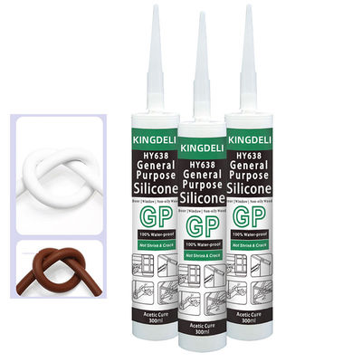 Customized Weatherproof Silicone Sealant , Silicone Caulk Tube For Marble Aluminum Door