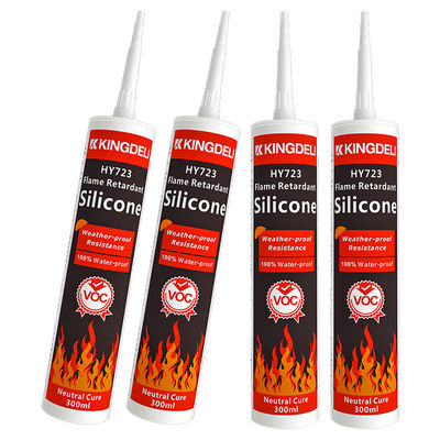 Flame Retardant Neutral General Purpose Sealant Windshield Silicone Bulk