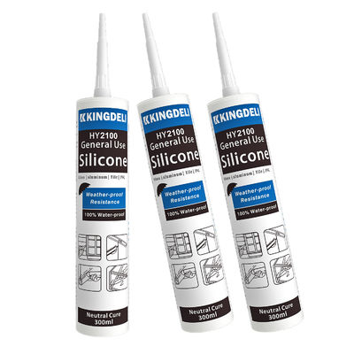 Neutral LMN Silicone Sealant Glue Adhesive RTV For Glass
