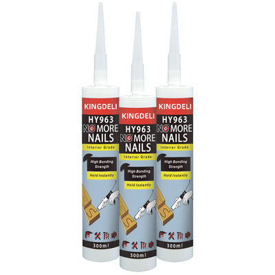 ODM Exterior Waterproof Caulk Clear Paintable Silicone for MDF board