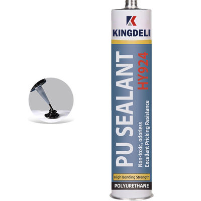 Black Polyurethane Windshield Adhesive Silicone Sealant Waterproof For Car Window